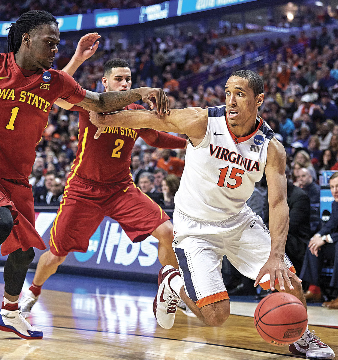 MALCOLM IN THE MIDDLE 
In CHARLOTTESVILLE, BROGDON WORKED TIRELESSLY (AS DID THE MANAGER WHO PASSED HIM THE BALL) AND REAPED THE BENEFITS, BEING NAMED ACC PLAYER OF THE YEAR AS A SENIOR IN 2016. 

